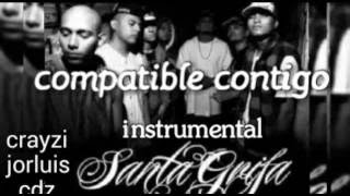 COMPATIBLE CONTIGO santa grifa instrumental crayzi jorluisdz [upl. by Blane]