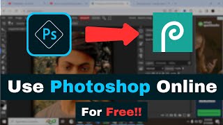 How To Use Photoshop Online Without Download  Photopea an alternative of Photoshop [upl. by Clarence]