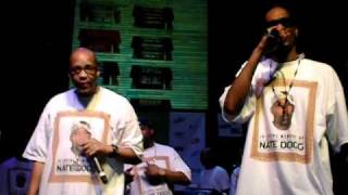 Snoop Dogg and Warren G perform quotRegulatequot at Nate Dogg tribute show at SXSW 2011 [upl. by Eynobe]