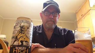 Schlitz High Gravity Malt Liquor quotThe Bullquot 85�v  The Beer Review Guy [upl. by Donn]