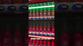 Tokyo finds SRIRACHA vending machinesriracha tokyo japan [upl. by Brande]