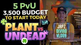 Plant Vs Undead PAANO AT MAGKANO MAG SIMULA  3500 Budget 5 PVU Token [upl. by Ahselyt]