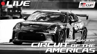 LIVE  Race 1  Circuit of The Americas  Toyota Gazoo Racing North America GR Cup 2024 [upl. by Egerton]