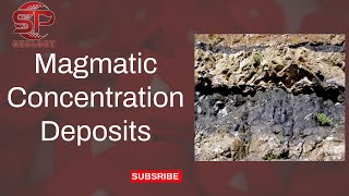 Magamatic concentration deposit [upl. by Erodeht]