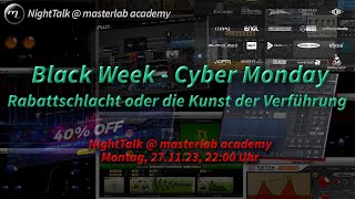 Mondays NightTalk  Black Cyber  Kunst der Verführung [upl. by Annibo]