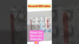 stemetil MD tablet uses in hindi vomiting Dizzinessanxiety trendingshorts viralshorts [upl. by Ahsienroc]