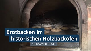 Brotbacken im historischen Holzbackofen [upl. by Trauts]