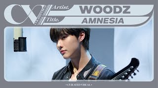 WOODZ 우즈  AMNESIA Live Performance  CURV 4K [upl. by Draude669]