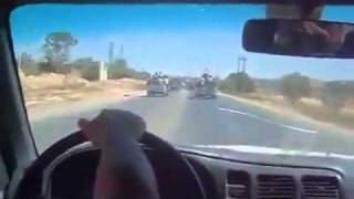 Libya  NATO Rats ambushed on entering Assaba town south of Tripoli [upl. by Dibri]