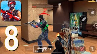 Modern Ops Online Shooter FPS  Gameplay Walkthrough Part 8  TDMiOS Android [upl. by Halden]