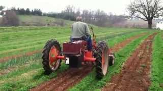 Electric AllisChalmers quotGquot Cultivating Tractor [upl. by Kenney447]