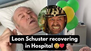 Leon Schuster Recovering in Hospital and Praises Springboks [upl. by Enirod]