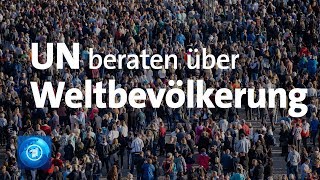 UNKonferenz Vereinte Nationen beraten über Wachstum der Weltbevölkerung [upl. by Carrie]