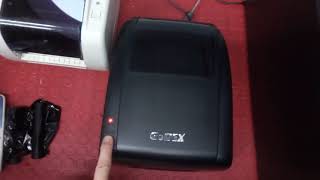 Godex EZ320 Printer Calibration [upl. by Llegna]