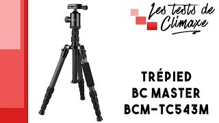 Test dun trépied BC Master BCMTC543M [upl. by Aremaj835]