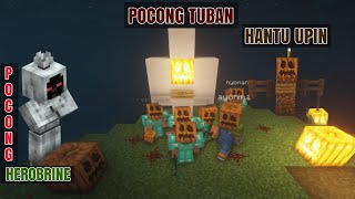 Prenkkk 😝 Rumah Berhantu Viral Terbaru  Minecraft Server TOMODAKI 2 [upl. by Ahsyt]