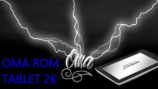 Come migliorare prestazioni Tablet 2€ Altroconsumo  Oma Rom [upl. by Aisayn]