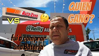 Compre la Bateria de Mi Auto  donde es Mejor Autozone o en Oreillys [upl. by Urana401]