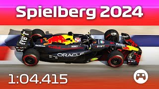 F1 2024 Spielberg  104415  VRC Formula Alpha 2023 CSP v14  Assetto Corsa  Hotlap  Setup [upl. by Nojram357]