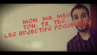 Beginner  mon ma mes  ton ta tes  Les adjectifs possessifs [upl. by Branham]