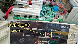 microtek EB 900 microtek 900 overload problem [upl. by Etep]