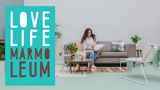 WOONKAMER INRICHTEN MET MARMOLEUM VLOER FORBO  HUIS VLOG [upl. by Hime]