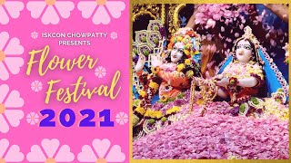 Flower Festival 2021 highlights ISKCON Chowpatty [upl. by Tati]