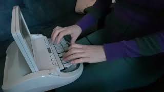 ASMR  Stenotype typing No Talking  Nail sounds [upl. by Airlie]