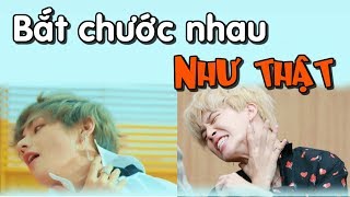 BTS funny moments  9 Bắt chước nhau như thật Phần 1 BTS imitating each other [upl. by Attenauqa]