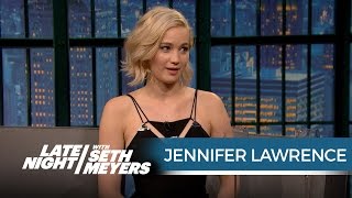 Jennifer Lawrence Wanted Seth to Ask Her Out When She Hosted SNL  Late Night with Seth Meyers [upl. by Naylor]