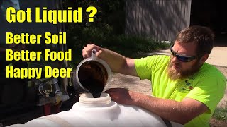 Liquid Lime for Food Plots  Time Saver or Snake Oil [upl. by Magner443]