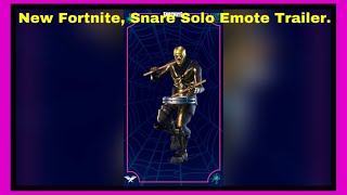 New Fortnite Snare Solo Emote Trailer [upl. by Llekcm953]