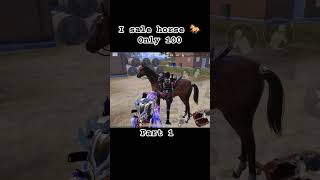 I sale horse only 100₹  LoLzZzGaming shorts bgmi pubg [upl. by Ialocin]