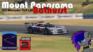 Automobilista 2  Bathurst Lap with a GT1 Mercedes CLK LM [upl. by Rachele]