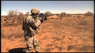 US Army Forces and Botswana Defense Forces Conduct Live Fire Training [upl. by Assirhc844]