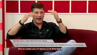 Prefeito Isael Domingues fala sobre concurso público em Pindamonhangaba  Jornal Setorial [upl. by Aretta]