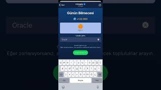 R GÜNÜN BİLMECESİ xempireairdrop bilmece [upl. by Suiraj]