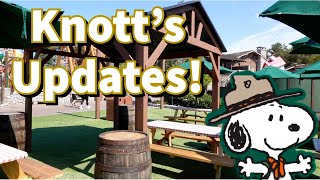 Knotts Berry Farm Updates Camp Snoopy Progress and More [upl. by Llemor333]