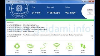 AGCOM misura internet Speedtest come fare [upl. by Kyd978]