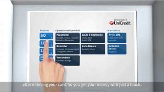 BancoSmart Experientia ATM for UniCredit bank [upl. by Bandeen107]