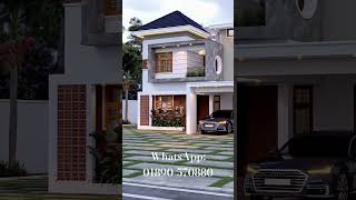 AutoCAD visualization work hbdcf home housedesign 3danimation duplexhousedesign [upl. by Sinnaoi151]