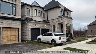 FOR SALE  Custom Fernbrook 51x98 Oakville  Closing 2025  Glen Abbey  6476284025 Lot 431 [upl. by Irrahs]