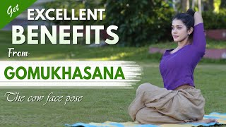 Gomukhasana  Yoga For Stress Relief  Steps amp Benefits  Tejaswini Manogna  Dr Manthena Official [upl. by Lucchesi297]