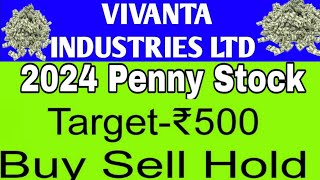 Vivanta Share Latest NewsVivanta Industries Share NewsVivanta Share Right Issues News [upl. by Enigroeg]