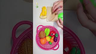 Satisfying Video  Cutting Fruits and Vegetables  Cutting Food  Relaxing Video ASMR [upl. by Ennahoj]