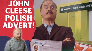 Englishman Reacts to John Cleese was in a Polish Bank Advert 😲 [upl. by Christmas]