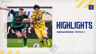 HIGHLIGHTS l Cercle Brugge  STVV l 2022  2023 [upl. by Aikimat]