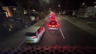 Fast driver London bus route 460 Cricklewood to Temple Fortune Lane [upl. by Nissy841]