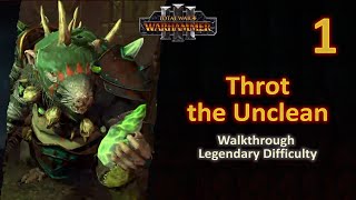 1 Throt the Unclean  WAR vs Kislev Druzhina Enclave  Legendary  No Commentary [upl. by Hobbs]