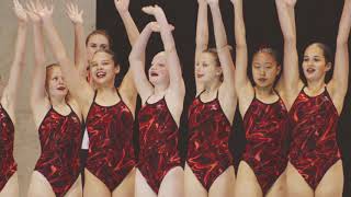 Swim England Synchro Combo Cup 2018  second session highlights [upl. by Kcirdled]